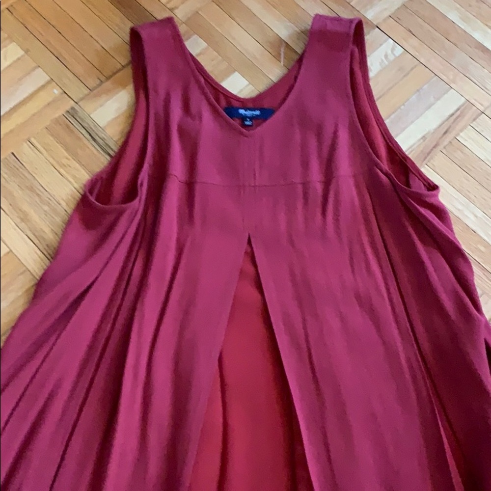 Red Madewell top sz 2